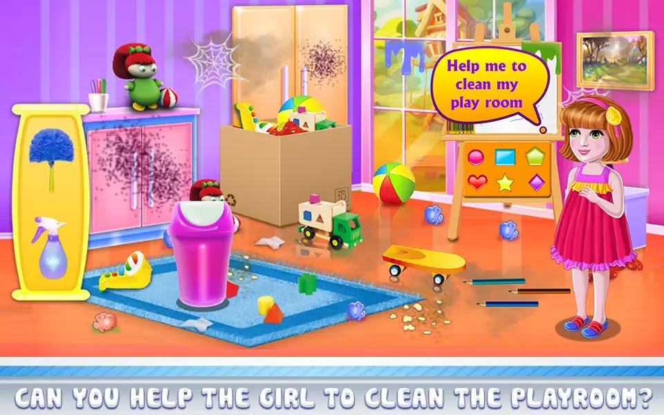 Daddy Messy House Cleaning スクリーンショット