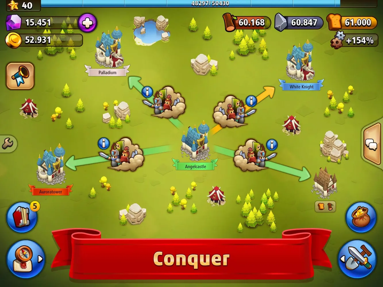 Tangkapan layar Shadow Kings