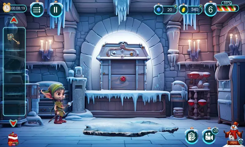 Christmas Game: Frosty World應用截圖