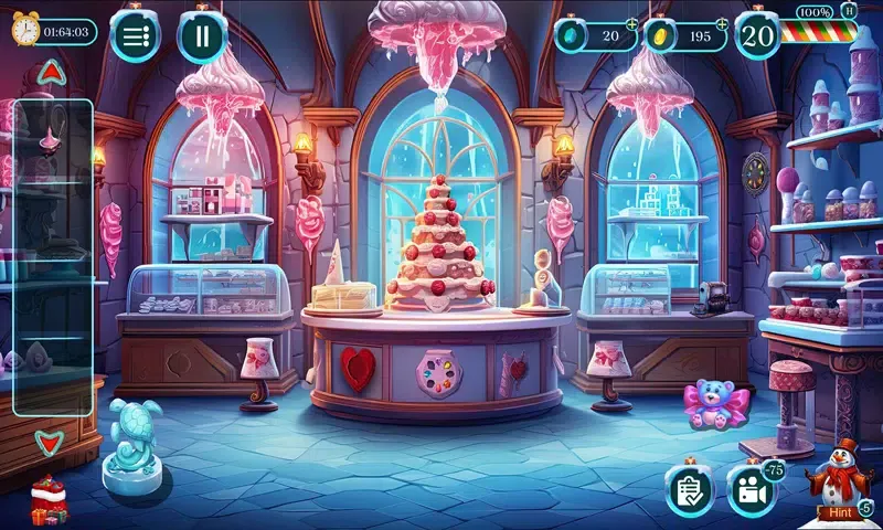 Christmas Game: Frosty World應用截圖