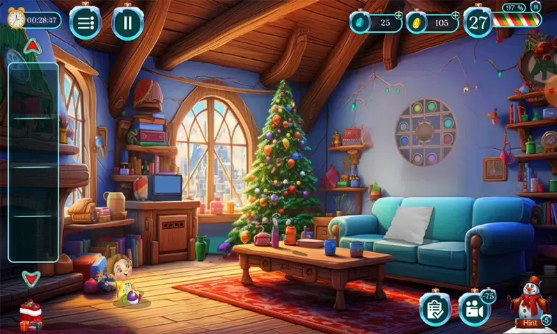 Christmas Game: Frosty World應用截圖