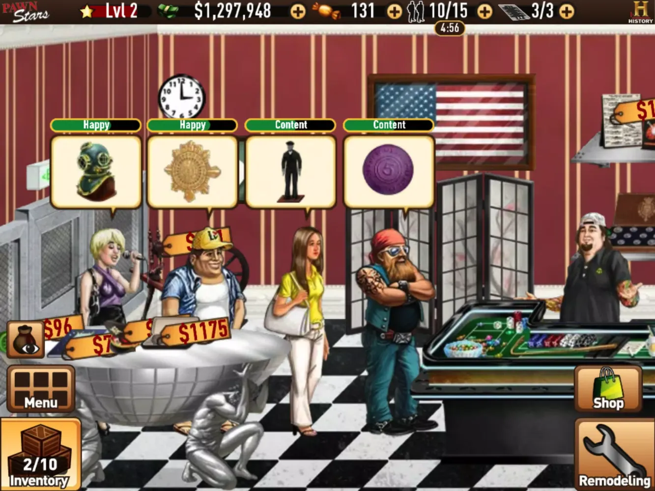 Pawn Stars سکرین شاٹس