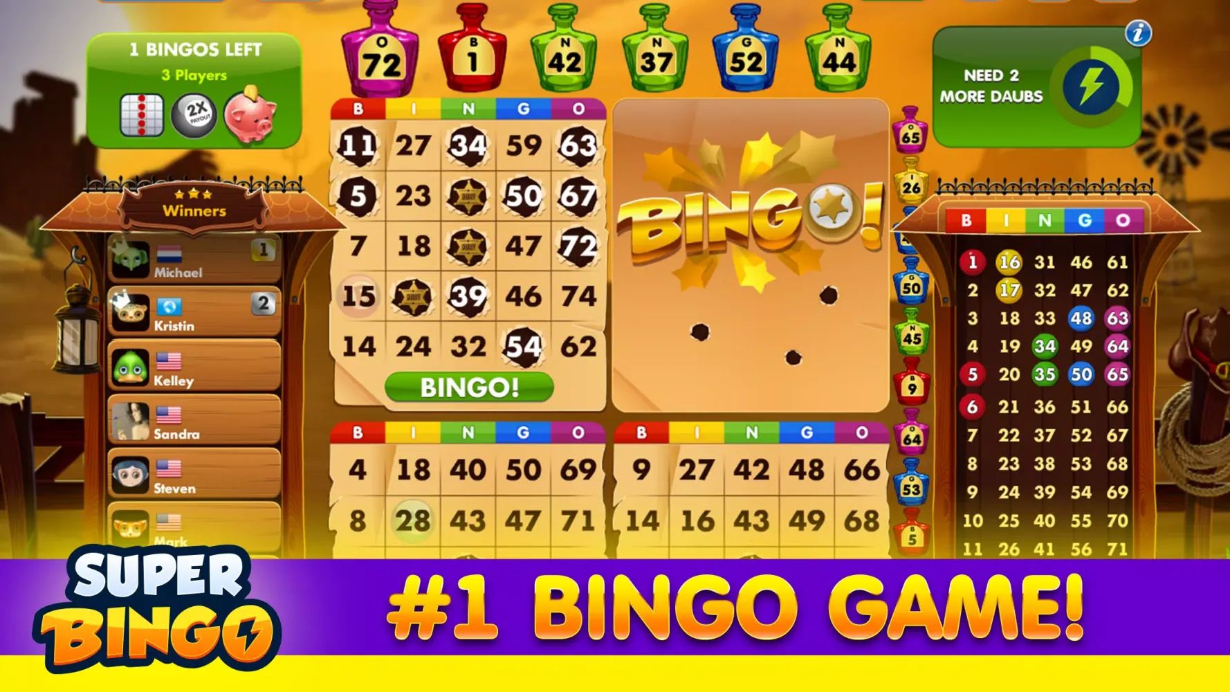 Super Bingo HD Screenshots