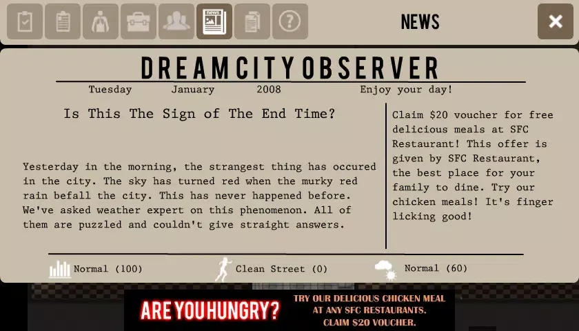 Ảnh chụp màn hình của Dream City Apocalypse