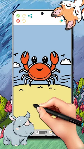 ColorBear - Kids Coloring Book স্ক্রিনশট