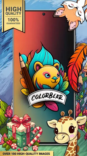 ColorBear - Kids Coloring Book স্ক্রিনশট