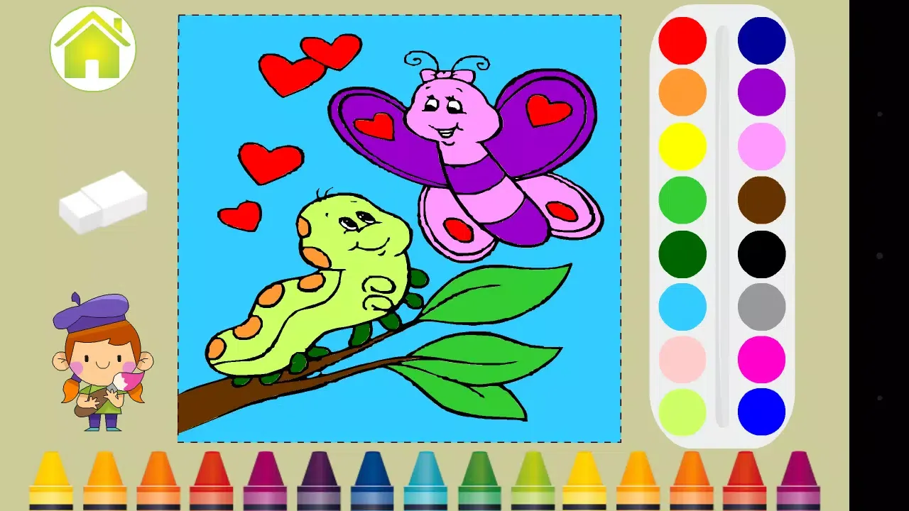 ภาพหน้าจอของ Coloring Book : Color and Draw