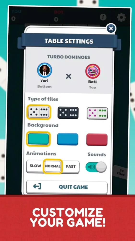 Dominos Online Jogatina: Game Ekran Görüntüleri