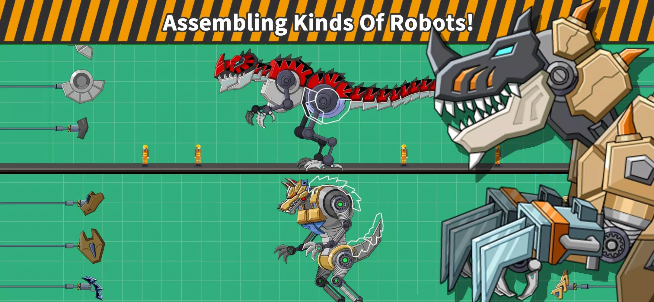 Ảnh chụp màn hình của Robot Mexico Rex - Dino Army