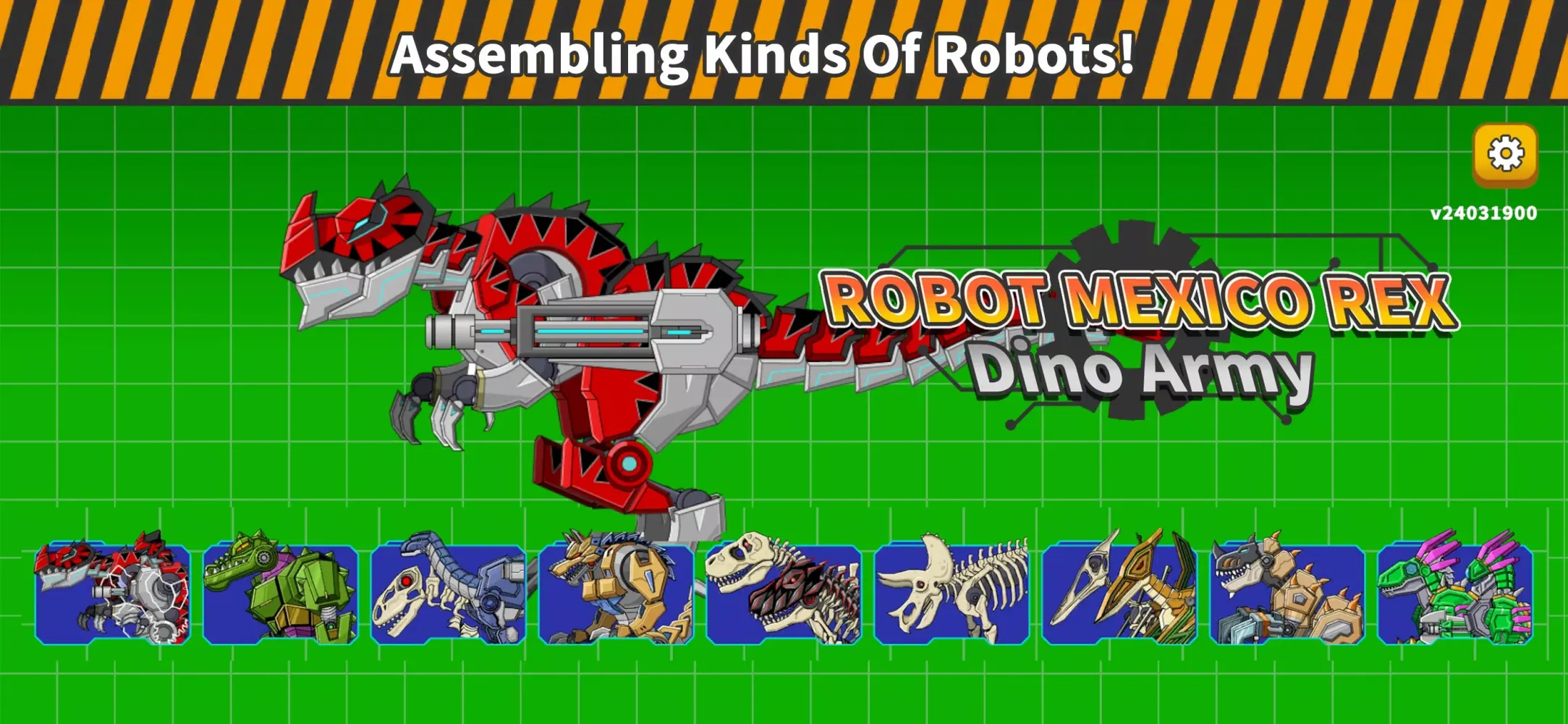 Ảnh chụp màn hình của Robot Mexico Rex - Dino Army