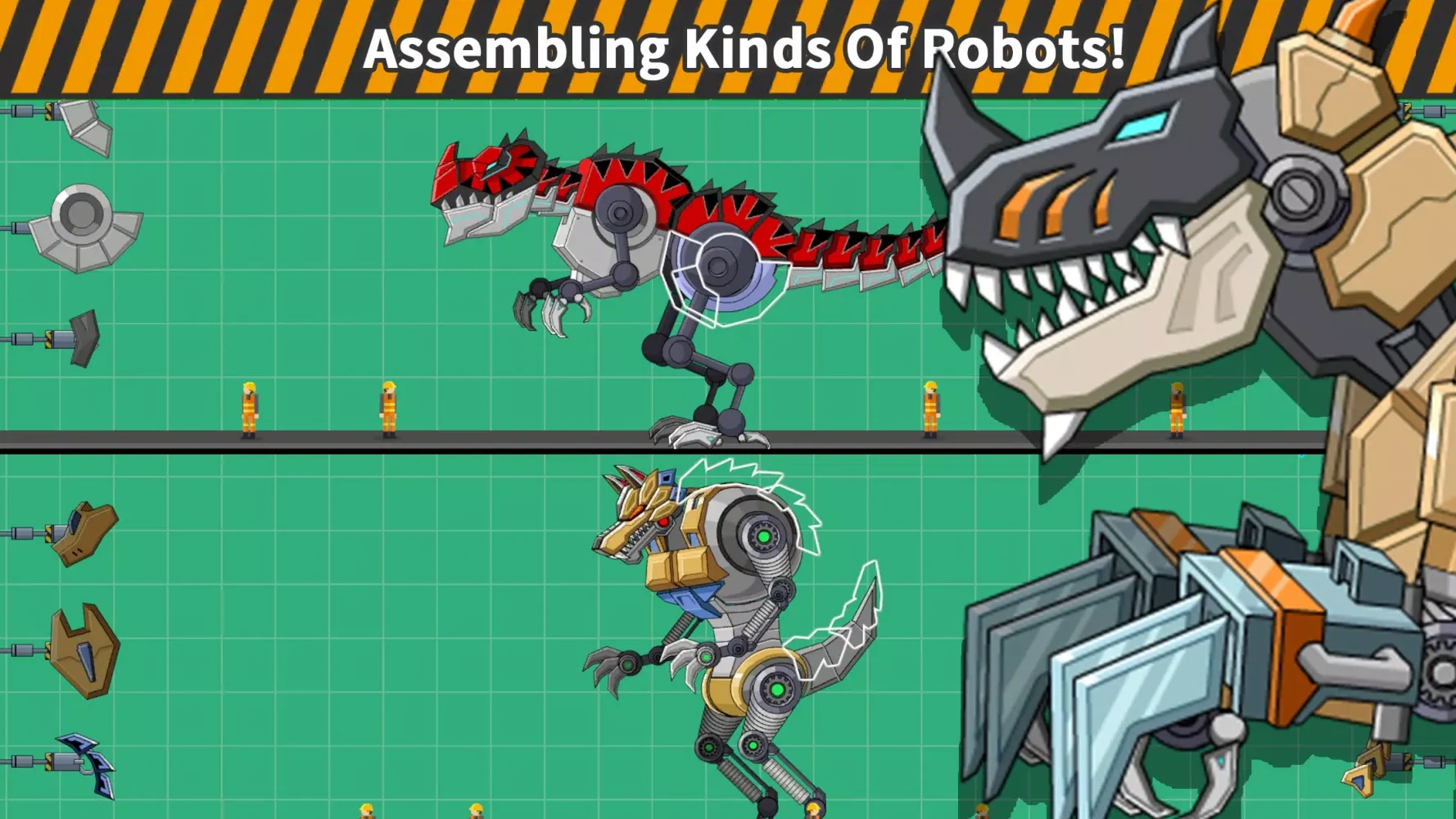 Ảnh chụp màn hình của Robot Mexico Rex - Dino Army