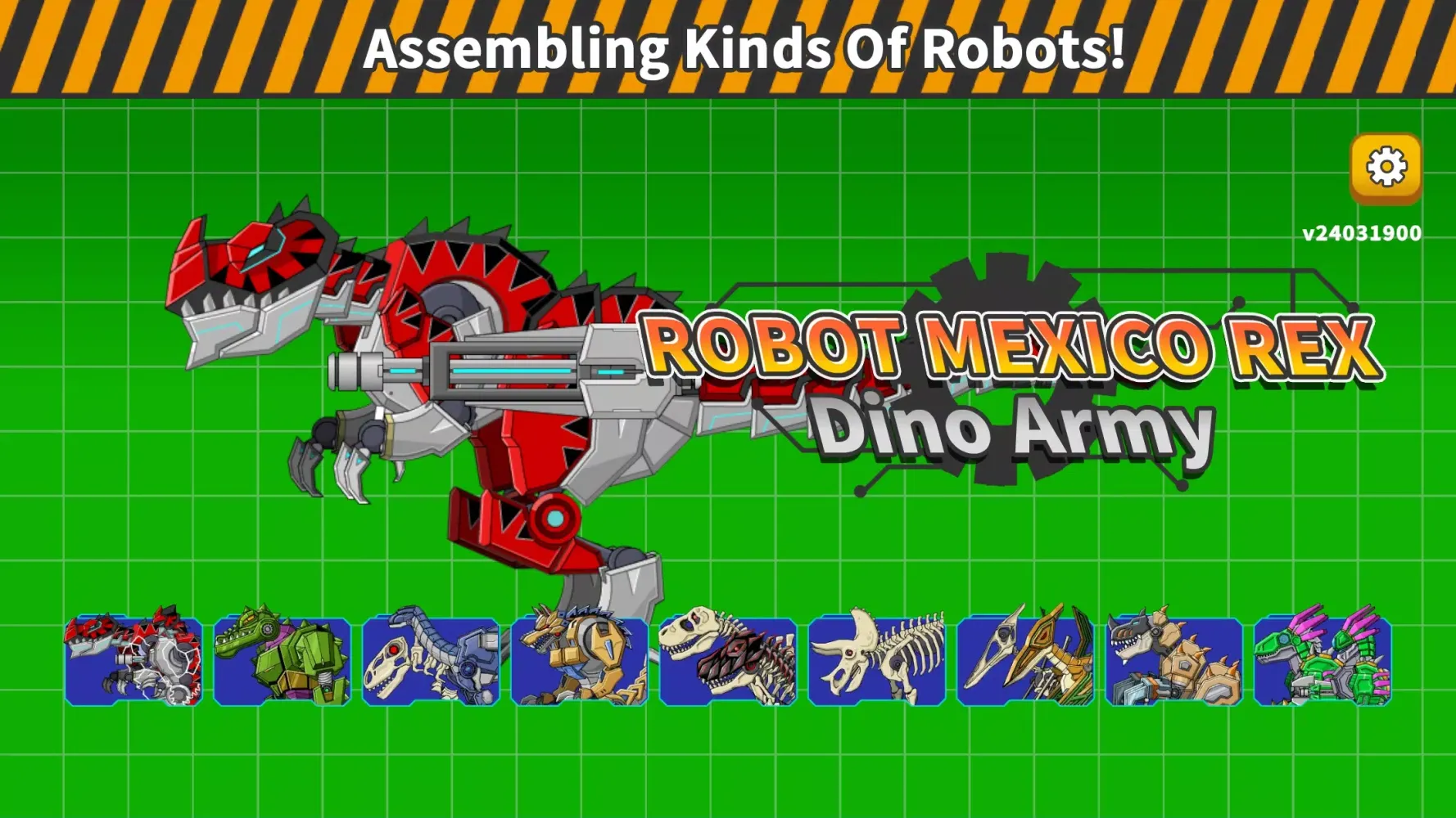 Ảnh chụp màn hình của Robot Mexico Rex - Dino Army