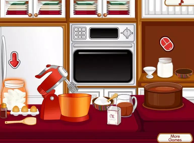 games cake cooking for girls স্ক্রিনশট