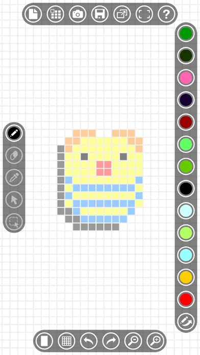 ภาพหน้าจอของ Pixel Painter Pro