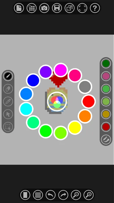 ภาพหน้าจอของ Pixel Painter Pro