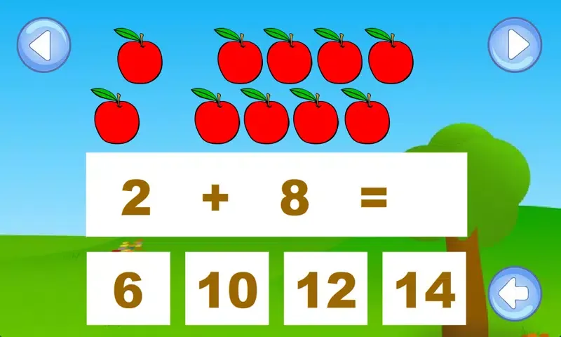 Kindergarten Math Class Free سکرین شاٹس