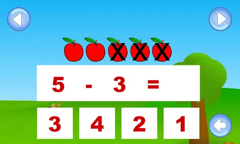Kindergarten Math Class Free سکرین شاٹس