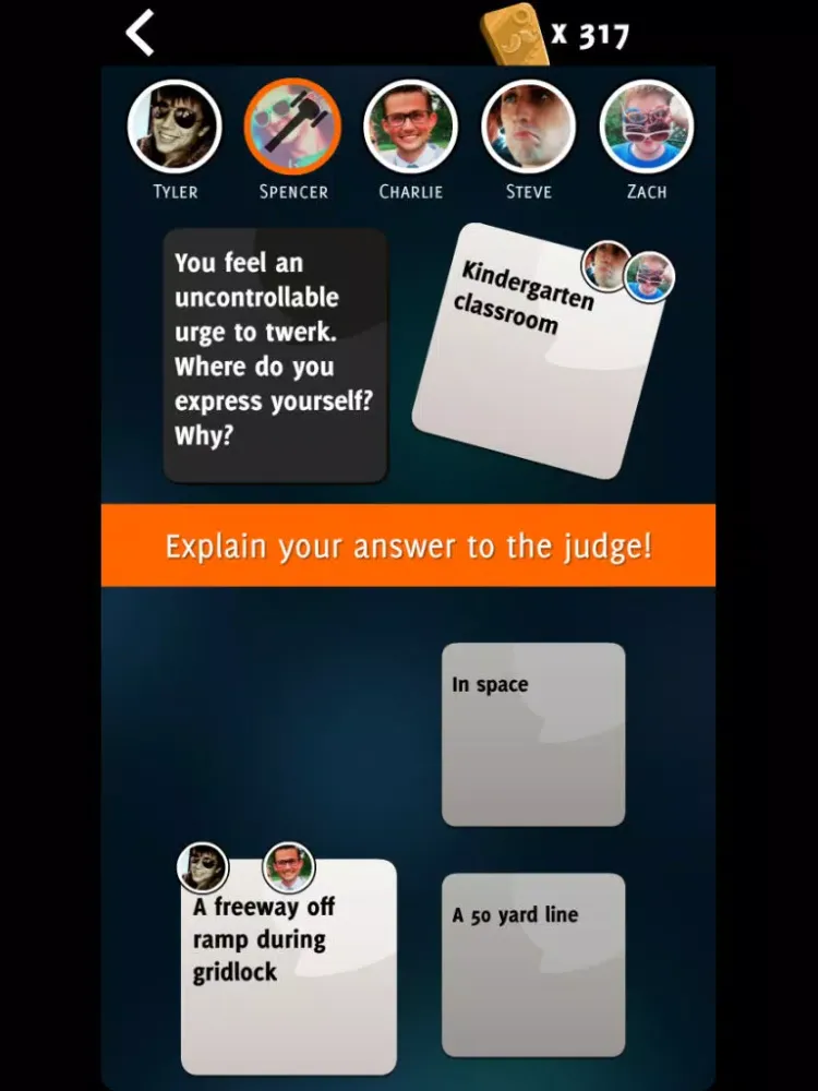 Capturas de pantalla de Hearsay: A Deliciously Social Party Game iPad 