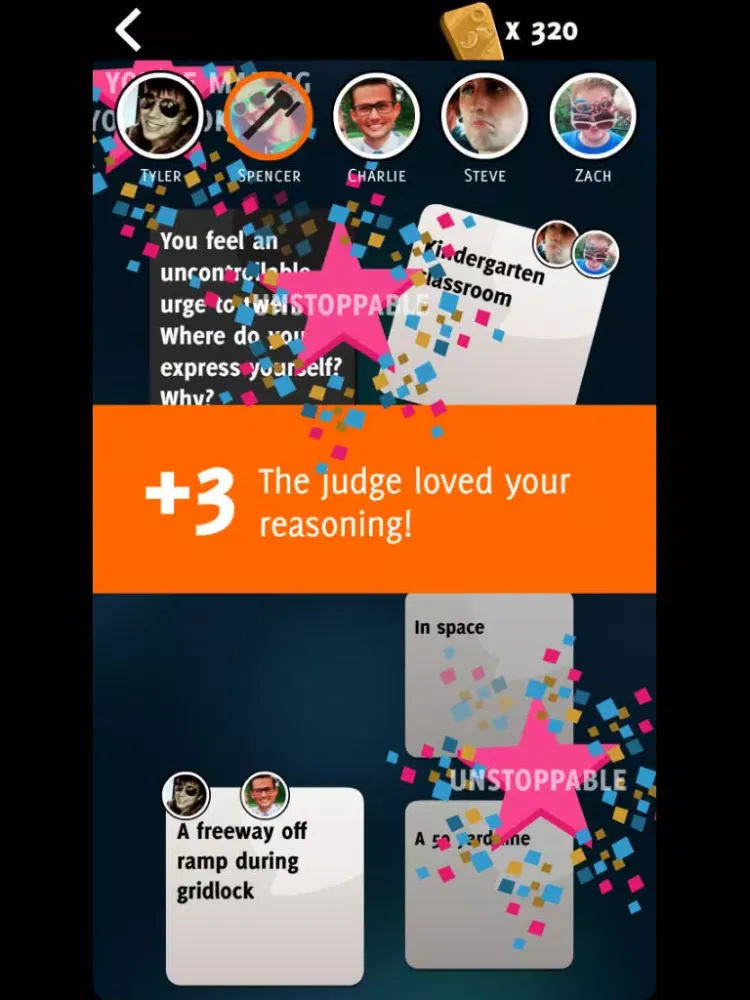 Capturas de pantalla de Hearsay: A Deliciously Social Party Game iPad 