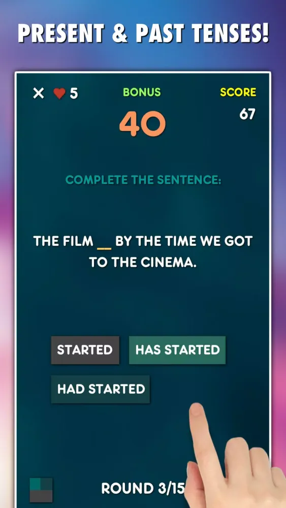 Capturas de pantalla de English Grammar Games 10-in-1