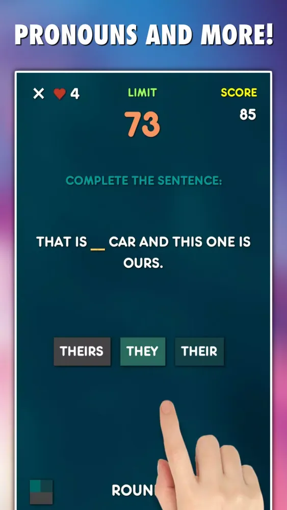 Capturas de pantalla de English Grammar Games 10-in-1