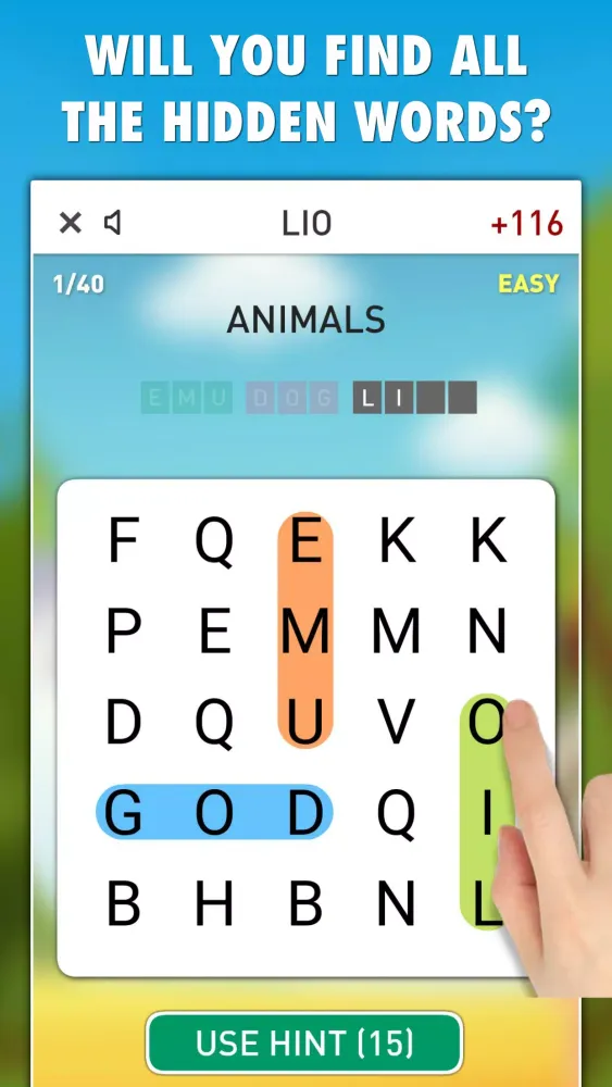 Find Those Words!应用截图