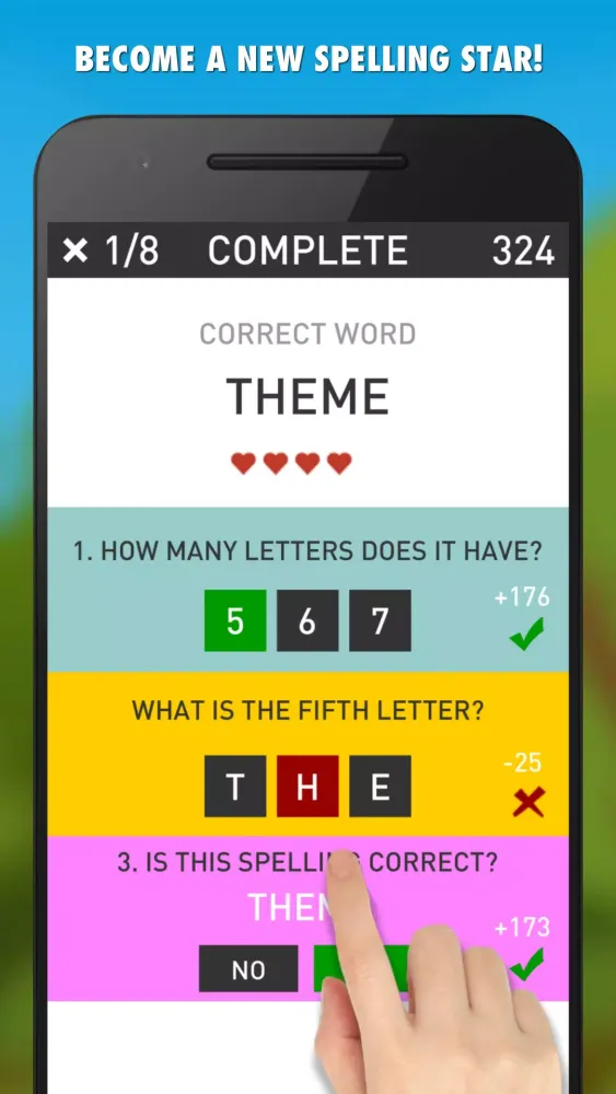 Spelling Games 8-in-1 스크린샷