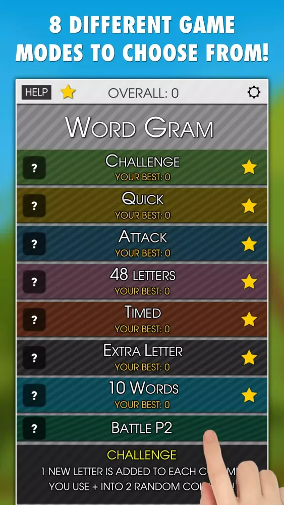 Word Gram Screenshots