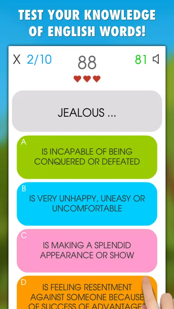Spelling Bee Word Quiz Screenshots