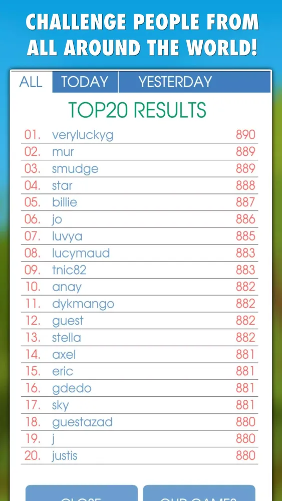 Spelling Bee Word Quiz Screenshots