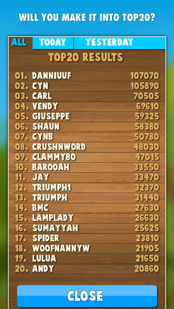 Word Crush PRO Screenshots