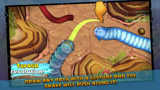 Tangkapan layar Little Big Snake