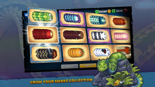 Tangkapan layar Little Big Snake