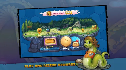 Tangkapan layar Little Big Snake