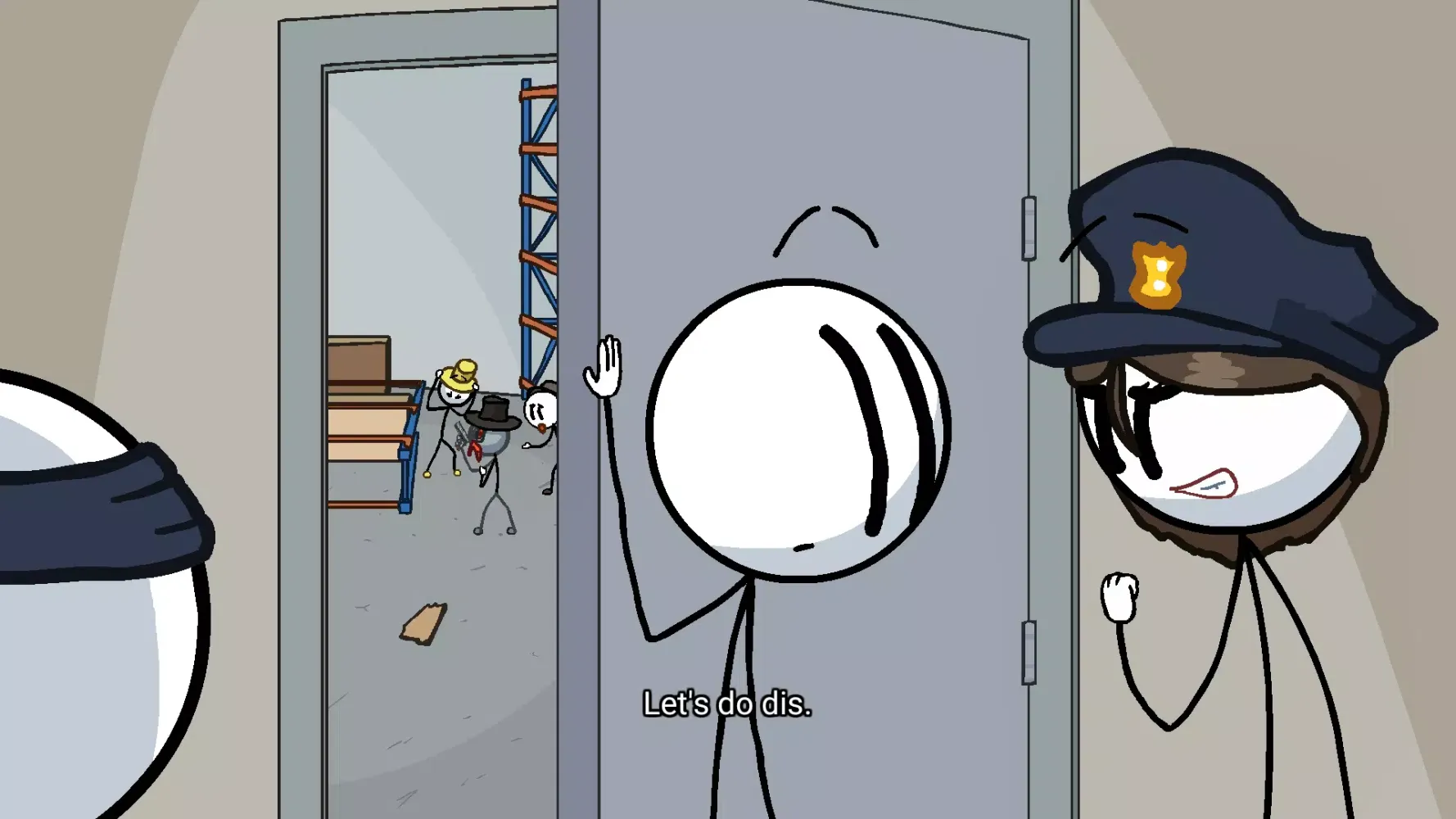 Zrzuty ekranu Stickman Completing the Mission