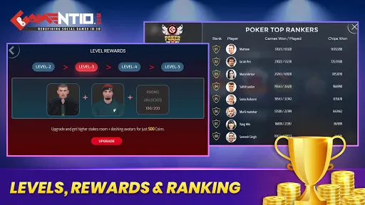 Gamentio 3D: Poker Teenpatti R Screenshots