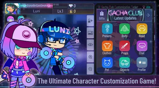 Ảnh chụp màn hình của Gacha Club
