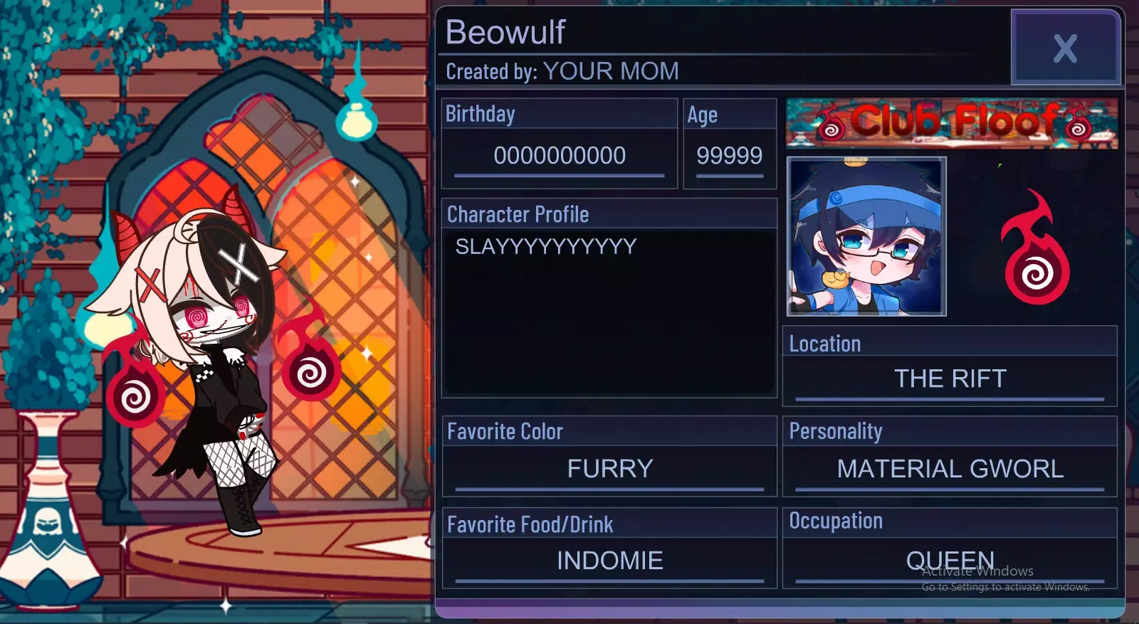 Gacha Glitch Screenshots