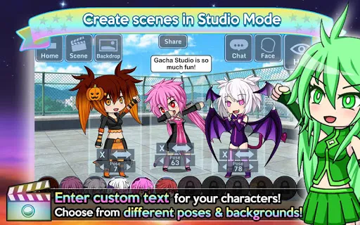 ภาพหน้าจอของ Gacha Studio (Anime Dress Up)