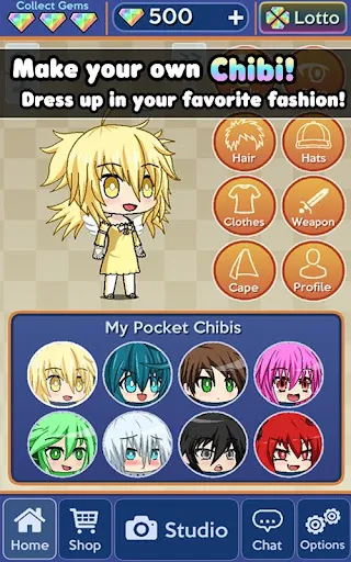 Screenshot di Pocket Chibi - Anime Dress Up
