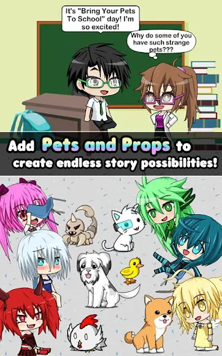 Screenshot di Pocket Chibi - Anime Dress Up