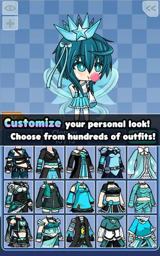 Screenshot di Pocket Chibi - Anime Dress Up