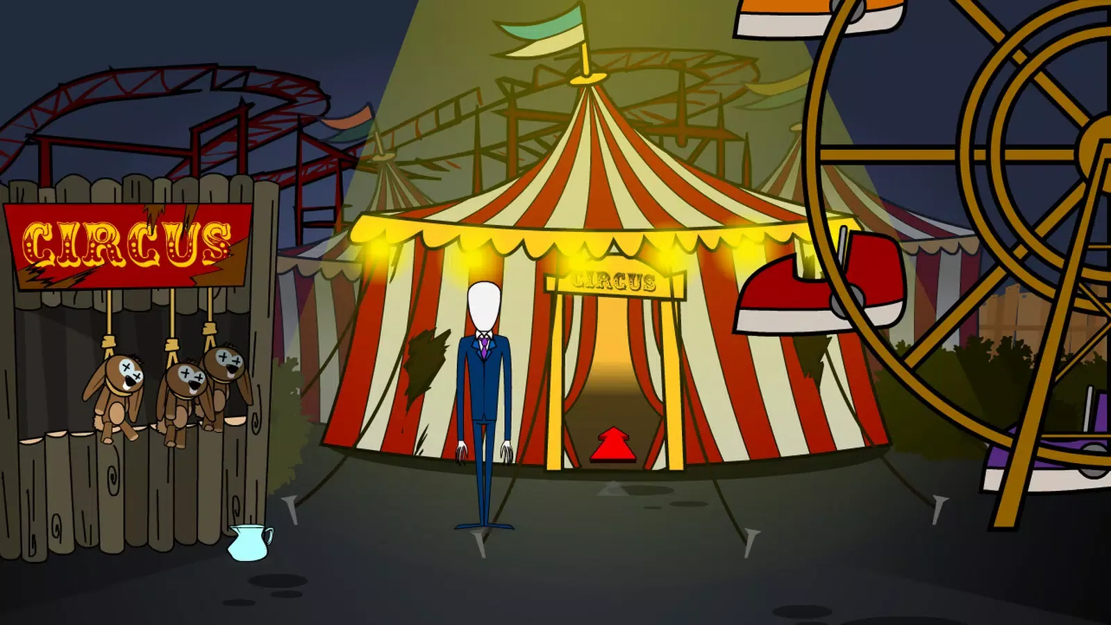 Slender Guy Saw Trap Screenshots