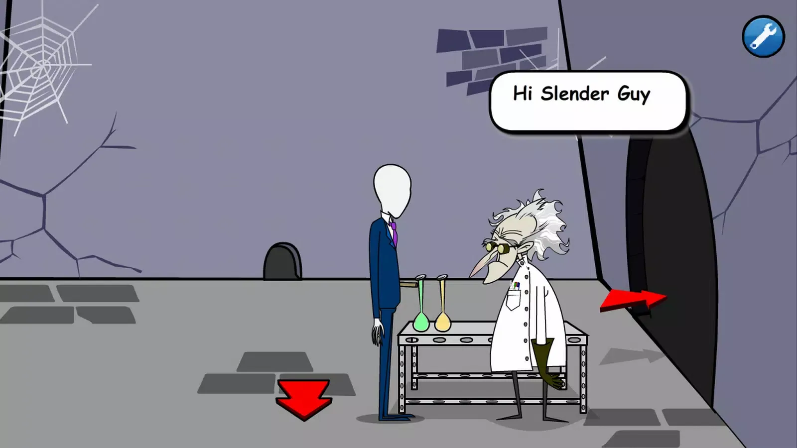 Slender Guy Saw Trap Screenshots