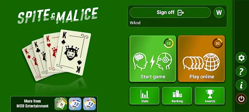Spite & Malice Screenshots