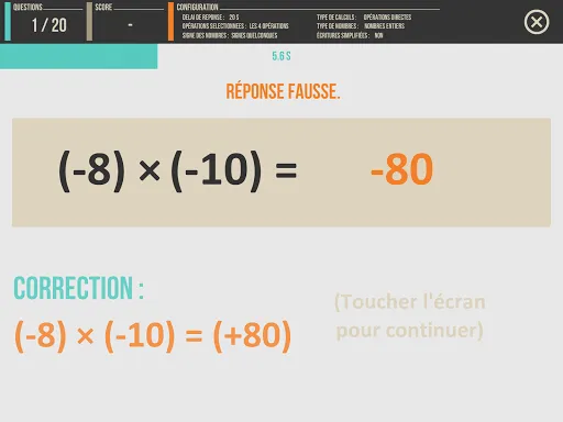 Captures d'écran de Défi Relatifs