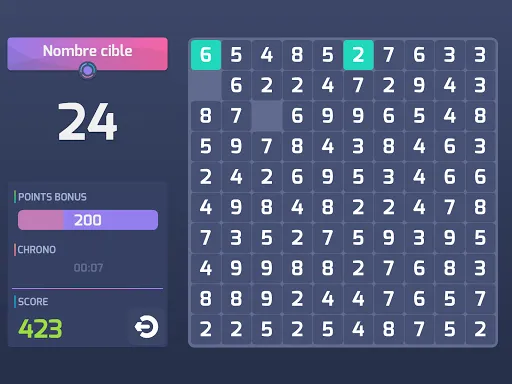 Défi Tables Screenshots