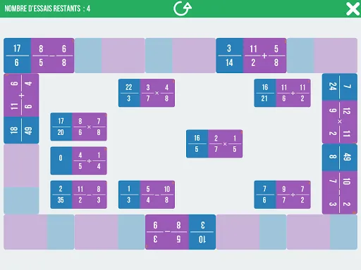 Domino Fractions 스크린샷