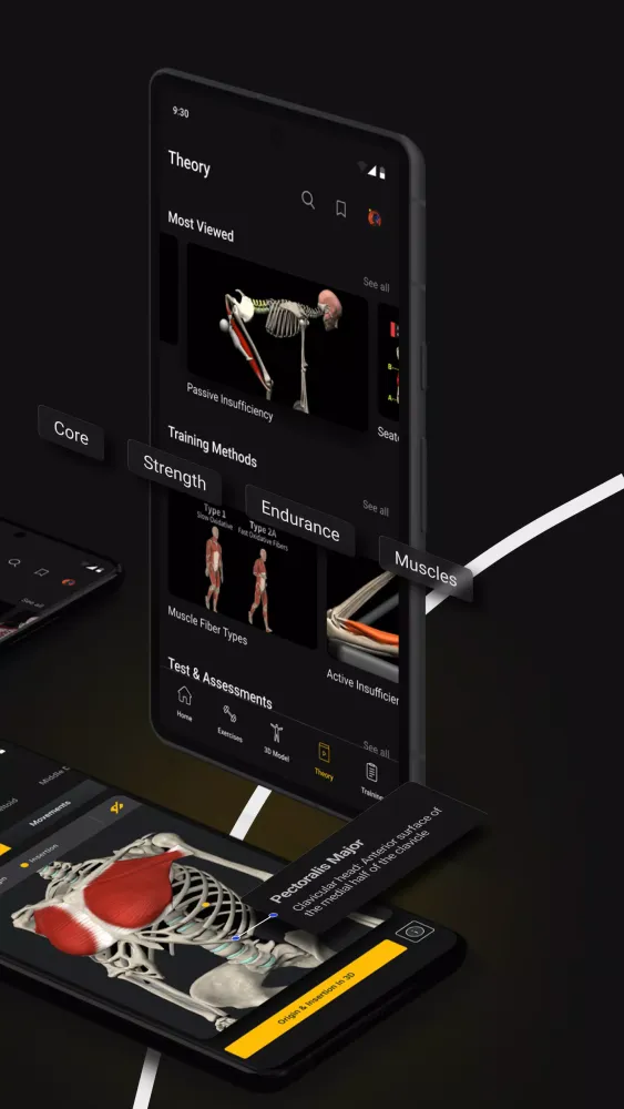 Capturas de tela do Strength by Muscle and Motion