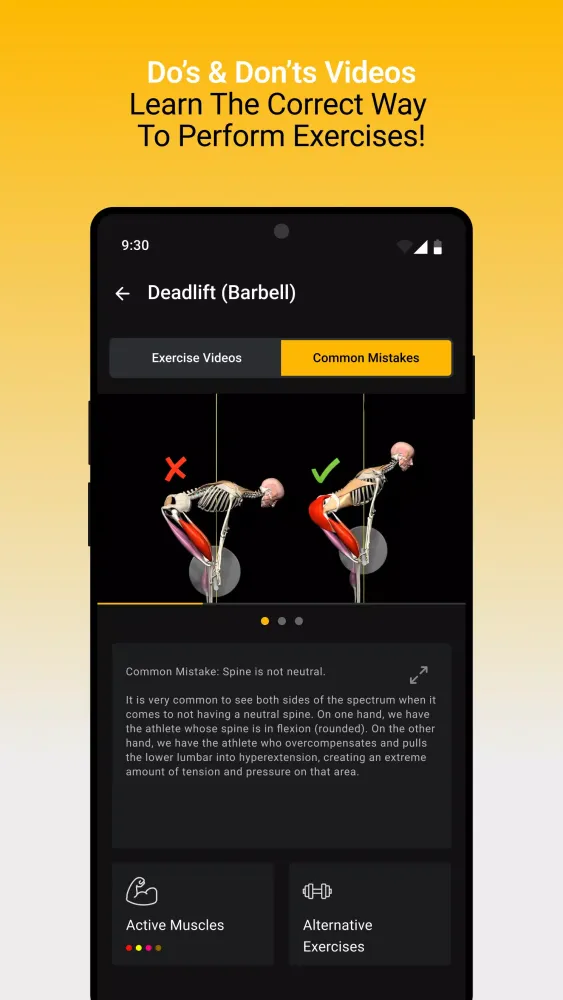 Capturas de tela do Strength by Muscle and Motion